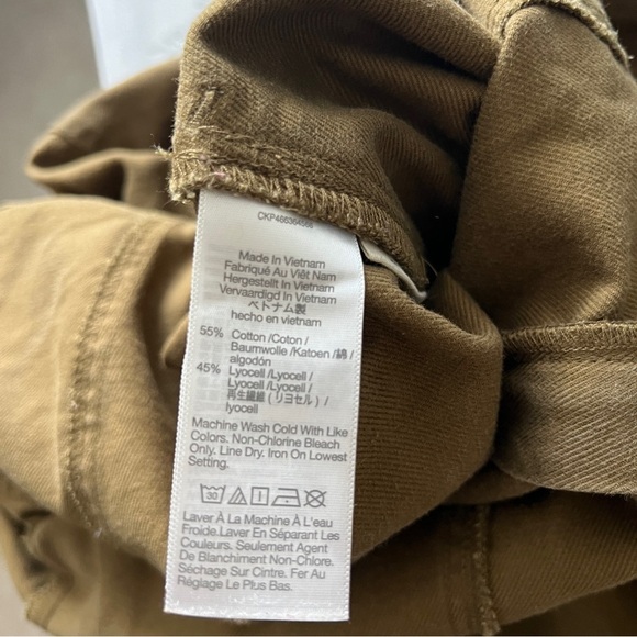 Madewell Tapered Leg Jumpsuit Zip Up Boiler Utility Suit Cotton Tencel Sz M - Picture 11 of 12